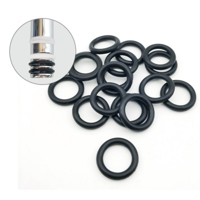 customized size black round silicone rubber washer Spacer O Ring