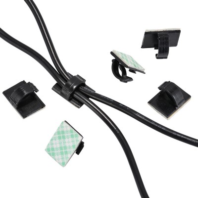 Waimaotong com high quality product adhesive cable clips wire clips holder for car,office or home