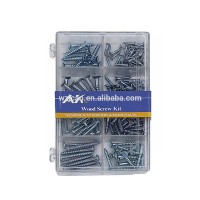 High Quality 150PCS Assorted Furniture Fasteners Wood Screws Kit China Supplier, High Quali