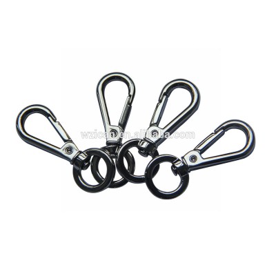 Wholesale zinc alloy bag snap hook in nickel color OEM/ODM acceptable