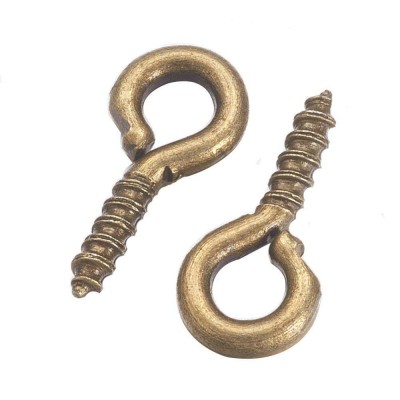 2018 new style sizes from 00# to 20# bronze finished  screw eye hook