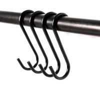 Heavy Duty Black Coating Steel S Shaped  Hook